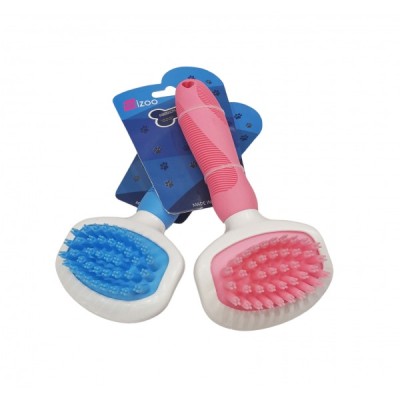 MIZOO ΒΟΥΡΤΣΑ ΣΚΥΛΩΝ ΓΙΑ ΠΕΡΙΠΟΙΗΣΗ ΤΡΙΧΩΜΑΤΟΣ ΣΕ 2 ΧΡΩΜΑΤΑ 17.5X8CM